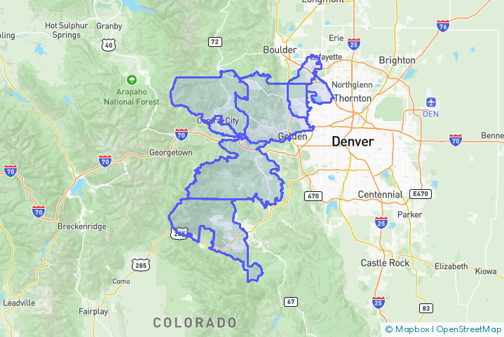 Service Area Map