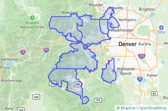 Service Area Map