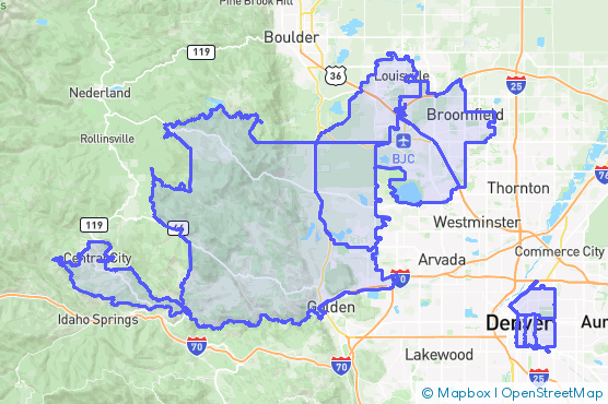 Service Area Map