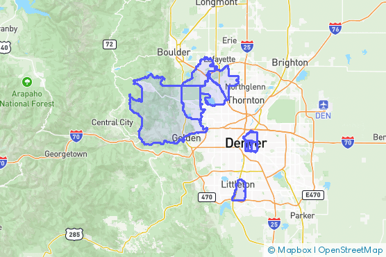 Service Area Map