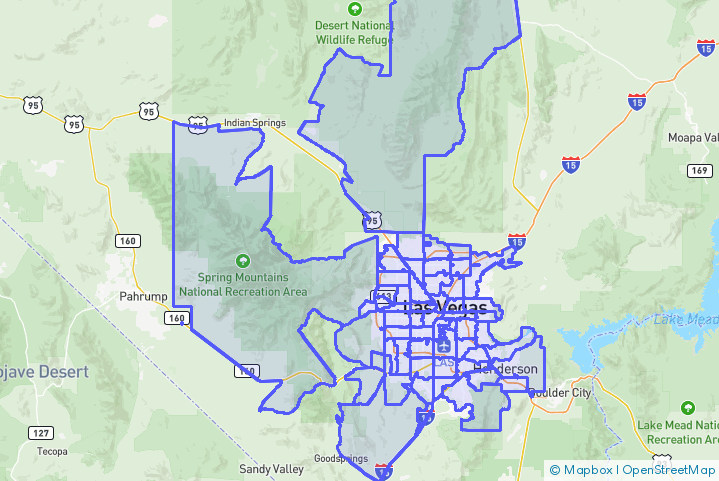 Service Area Map