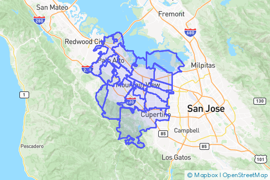 Service Area Map