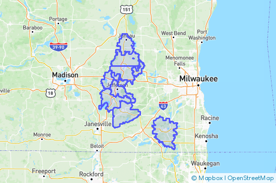 Service Area Map