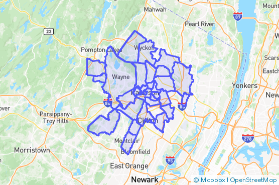 Service Area Map