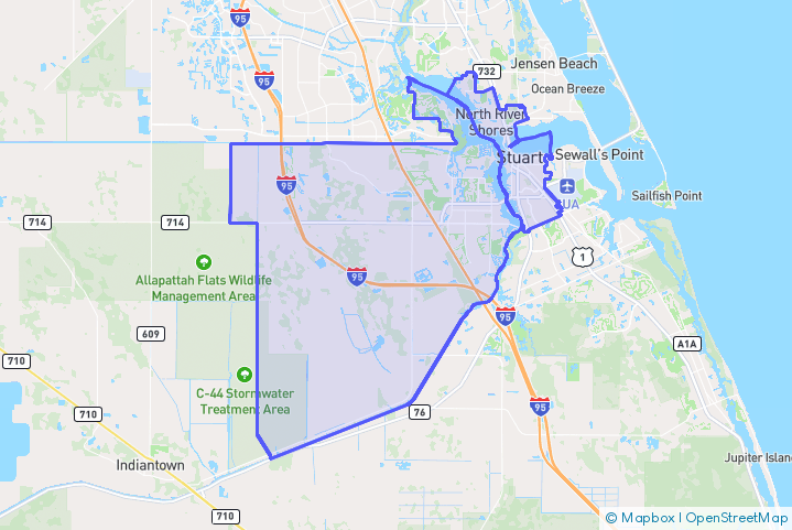 Service Area Map