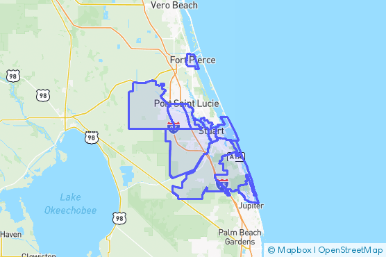 Service Area Map