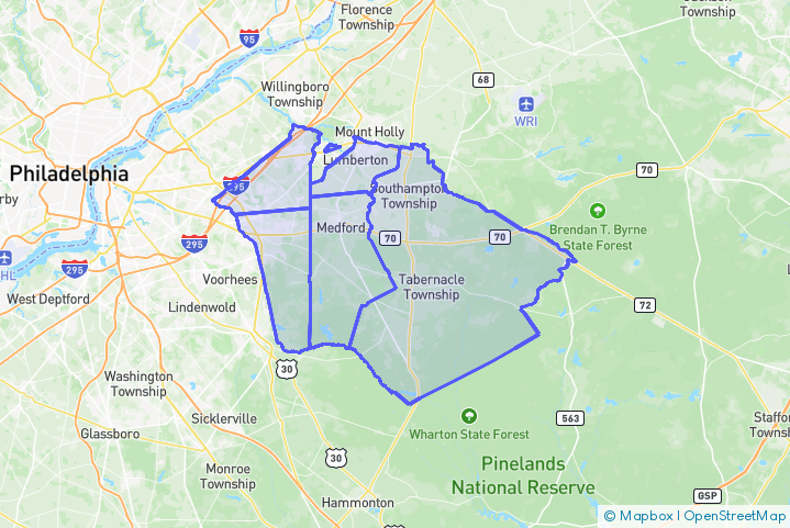 Service Area Map