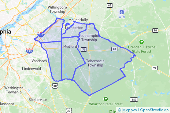 Service Area Map