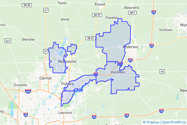 Service Area Map