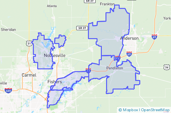 Service Area Map