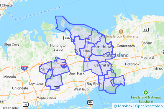 Service Area Map
