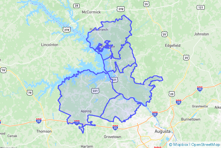 Service Area Map