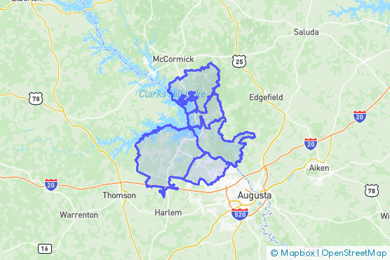 Service Area Map