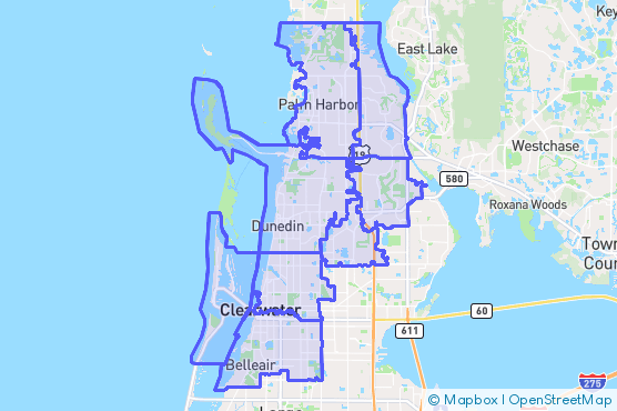 Service Area Map