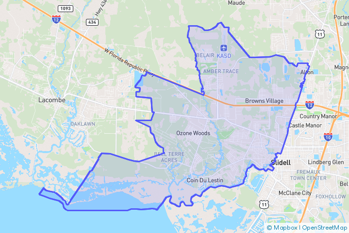 Service Area Map