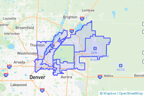 Service Area Map
