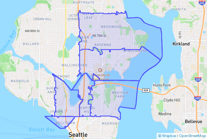 Service Area Map