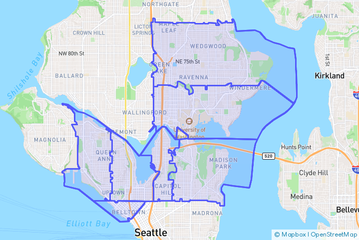 Service Area Map