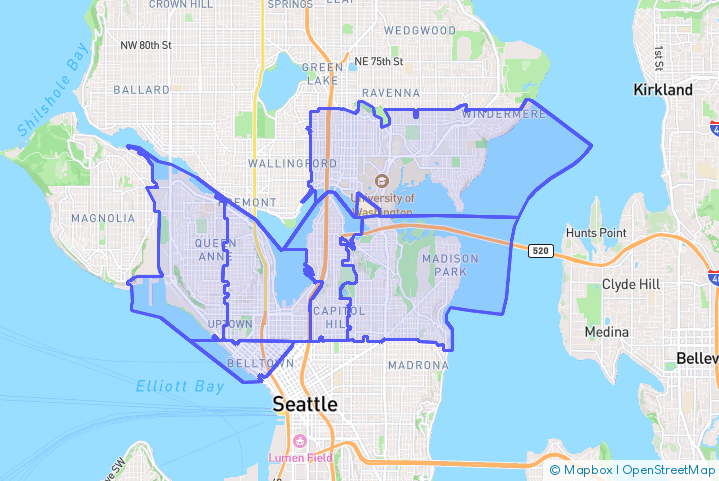 Service Area Map