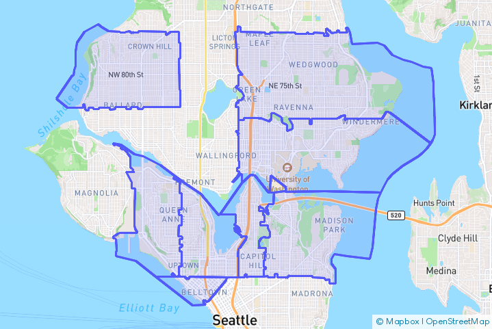 Service Area Map