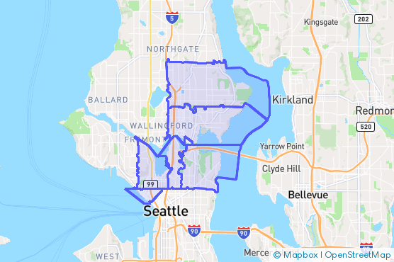 Service Area Map