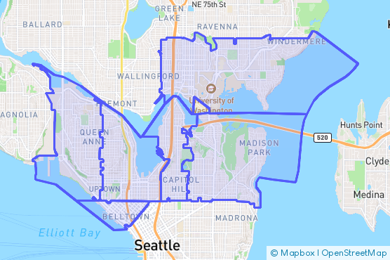 Service Area Map