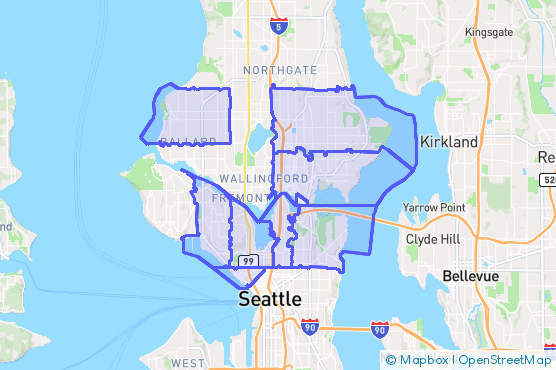 Service Area Map