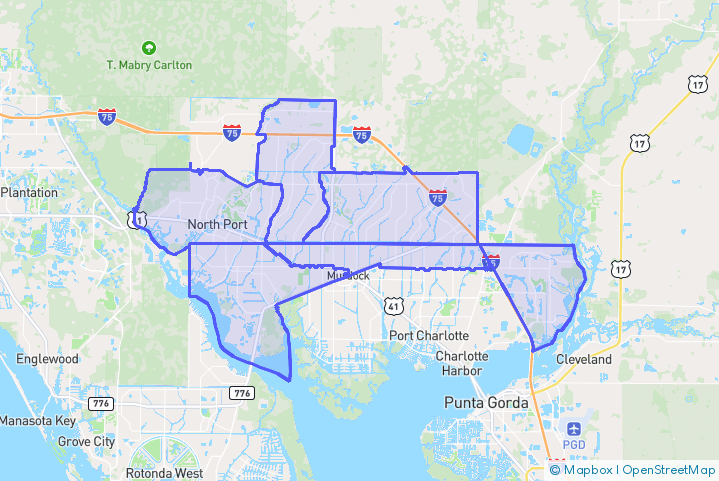 Service Area Map