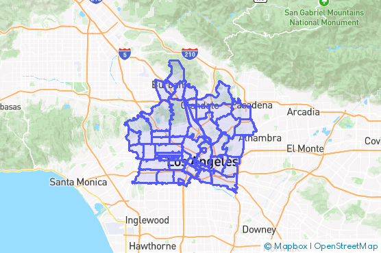 Service Area Map