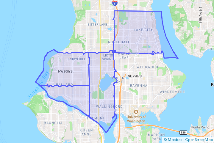Service Area Map