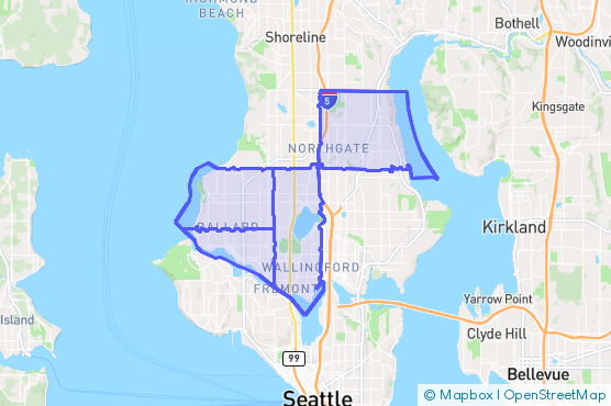 Service Area Map