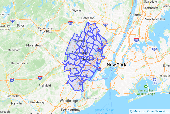 Service Area Map