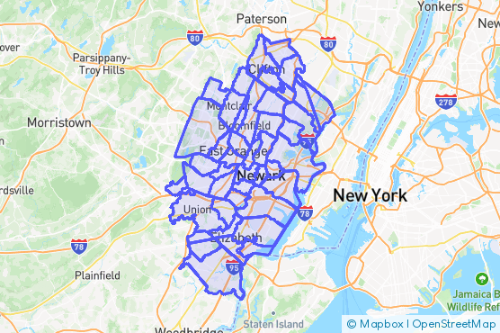 Service Area Map