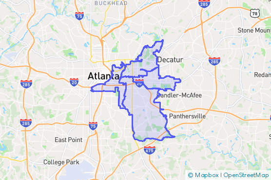 Service Area Map
