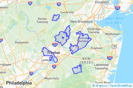 Service Area Map