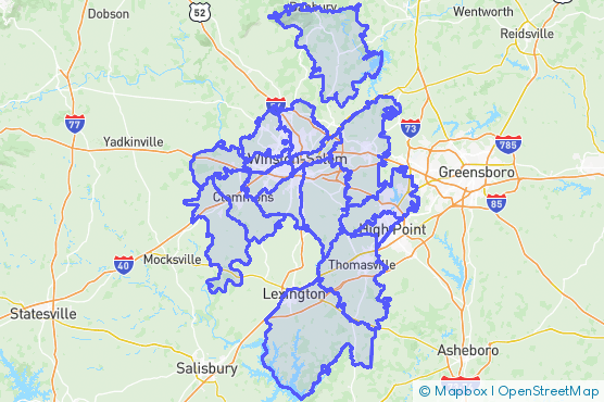 Service Area Map