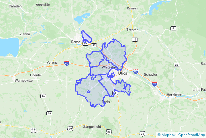 Service Area Map