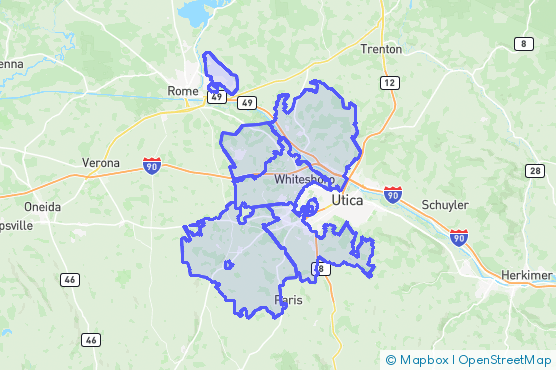 Service Area Map