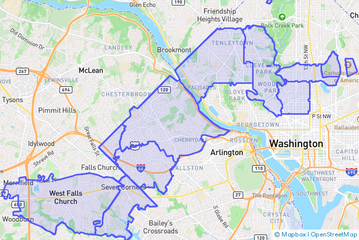 Service Area Map