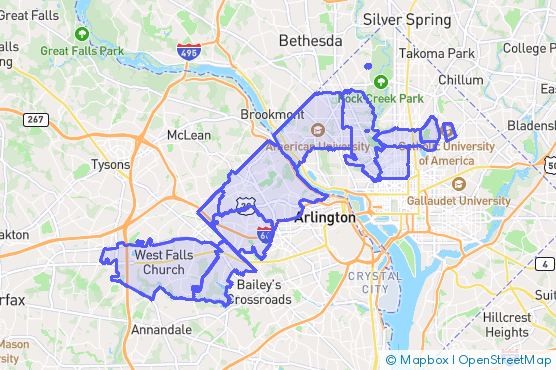 Service Area Map