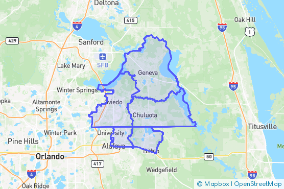 Service Area Map