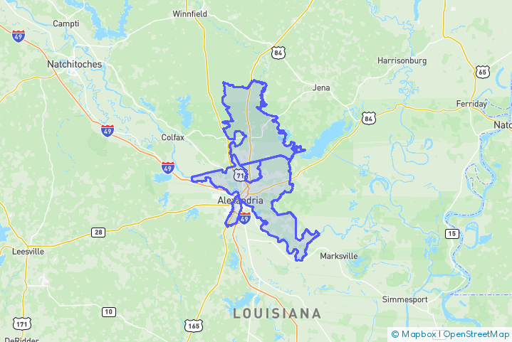 Service Area Map