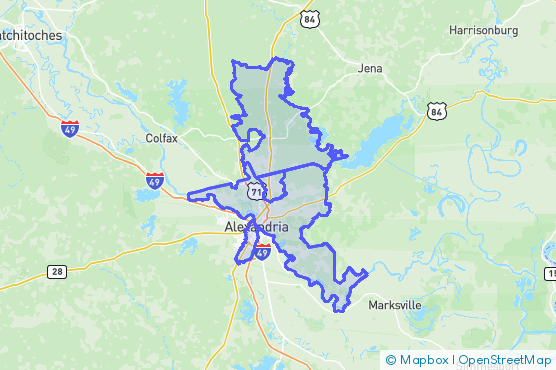 Service Area Map