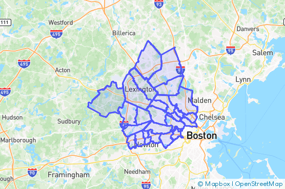 Service Area Map