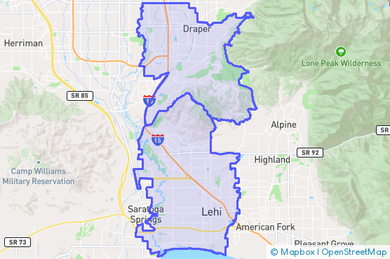 Service Area Map