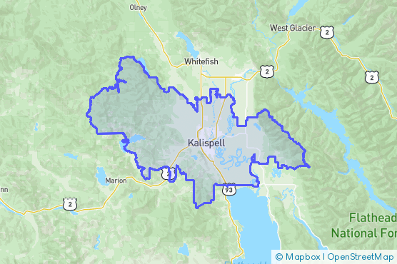 Service Area Map