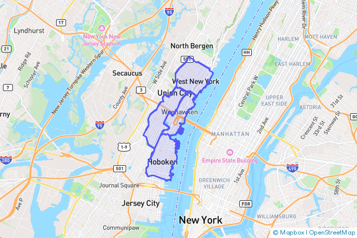 Service Area Map