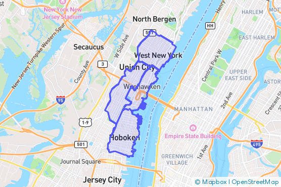 Service Area Map