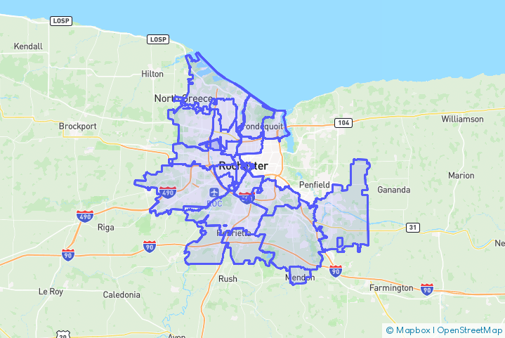 Service Area Map