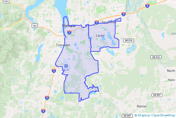 Service Area Map